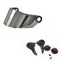 Viseira Capacete Ls2 Ff358 Cromada Mais  Kit Reparo