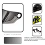 Viseira Capacete Ls2 Ff358 Cromada Mais  Kit Reparo