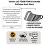 Viseira Capacete LS2 FF358 cromada Visor 1 Padrão Original