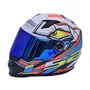 Viseira Capacete Ls2 Ff358 Fw3 Gt Helt Estrada Revo Azul