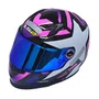 Viseira Capacete Ls2 Ff358 Fw3 Gt Helt Estrada Revo Azul