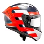 Viseira Capacete Ls2 Ff805 Thunder Azul