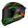 Viseira Capacete Ls2 Ff805 Thunder Revo Vermelha Dia E Noite