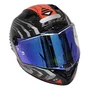 Viseira Capacete Ls2 Thunder Ff805 Revo Azul Light Dia Noite
