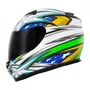 Viseira Capacete Mt Blade Thunder Cristal Com Reparo Viseira