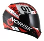Viseira Capacete Norisk Ff391 Cristal Com Kit Reparo