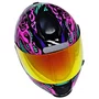 Viseira Capacete Norisk Ff391 Razor Revo Vermelha Dia E Noit