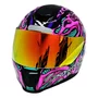Viseira Capacete Norisk Ff391 Razor Revo Vermelho
