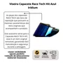 Viseira Capacete Race Tech Hit Azul Iridium