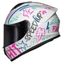 Viseira Capacete Race Tech Hit Cromada Iridium
