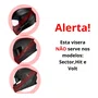 Viseira Capacete Race Tech Signal Cristal