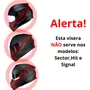 Viseira Capacete Race Tech Volt Cristal