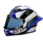 Viseira Capacete Racer1 Rc1 Azul