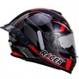Viseira Capacete Racer1 Rc1 Revo Azul Dia E Noite