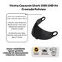 Viseira capacete shark S500 Air Rsf21 Rsf3 Polivisor Fumê