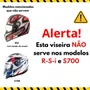 Viseira Capacete Shark S500 Rsf2-i Fumê Original 2 Unidades