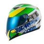 Viseira Capacete Shark S800 S650 S700 S900 Fume C Botões