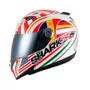 Viseira Capacete Shark S800 S650 S700 S900 Fume C Botões