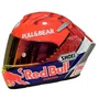 Viseira Capacete Shoei X14 Rf1200 Nxr Cwr 1 Revo Vermelha