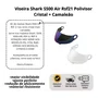 Viseira Shark S500 Air Rsf21 Polivisor Cristal + Camaleão